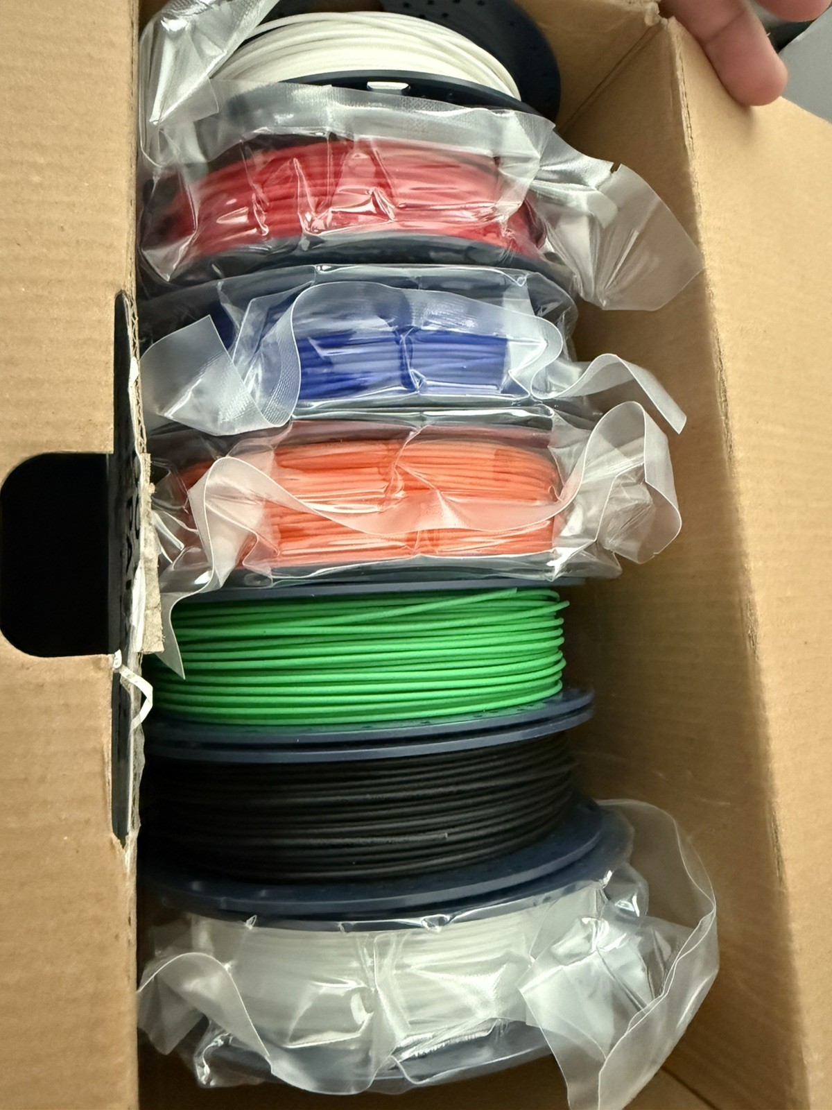 SUNLU 250g PLA Filament Bundle 1.75mm, Multicolor 3D Printer Filament