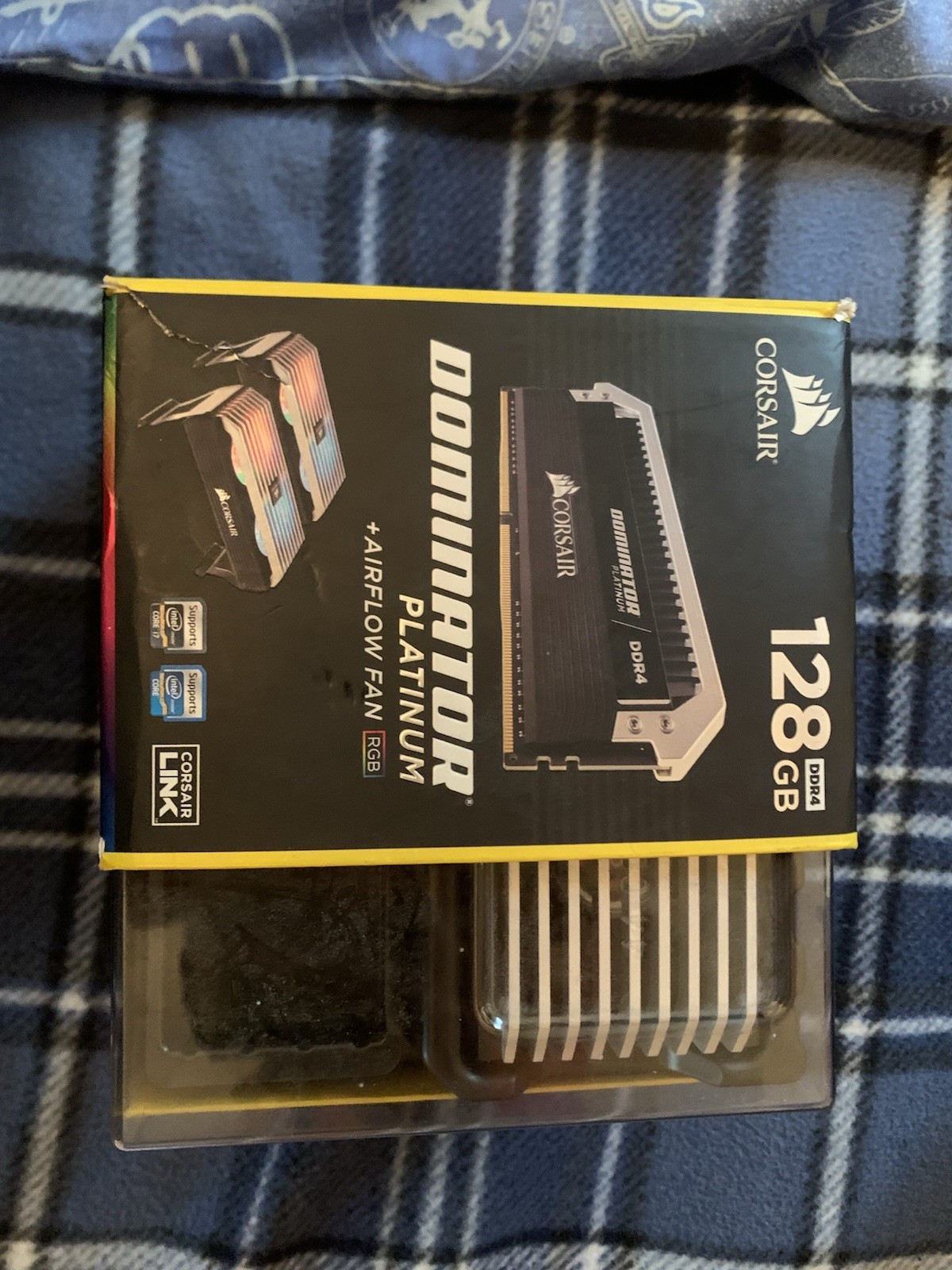 Corsair Dominator Platinum RGB 128 GB, FANS ONLY NO RAM STICKS