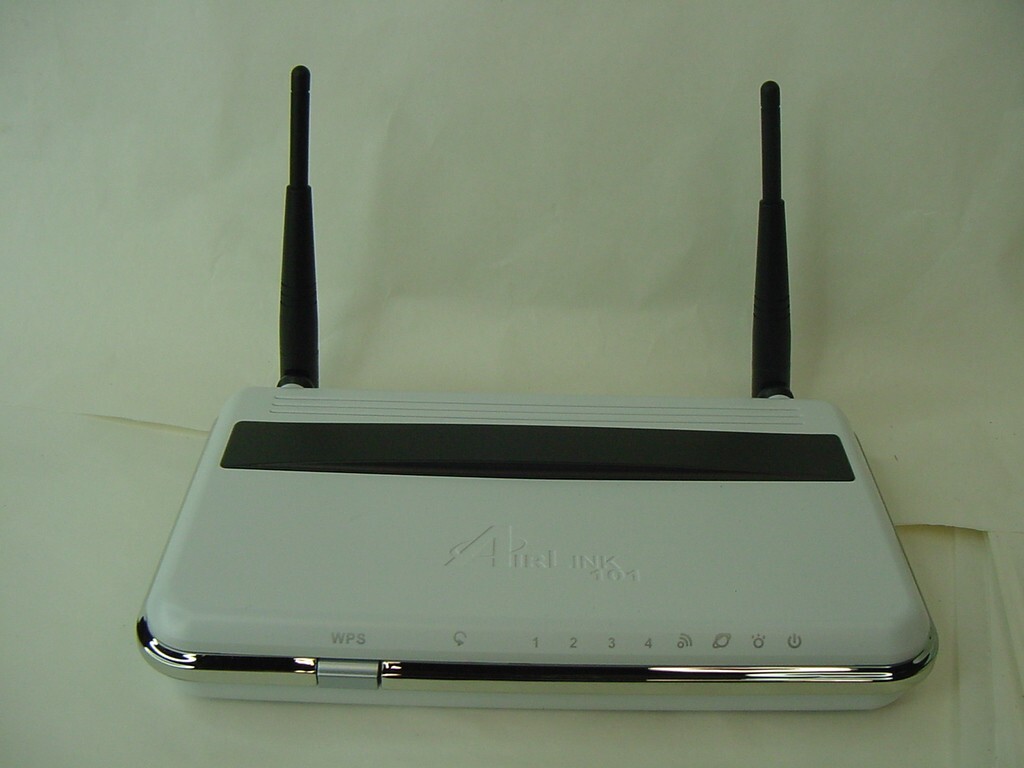 AIRLINK 101 WIRELESS N ROUTER AR670W - NO POWER CORD INCLUDED