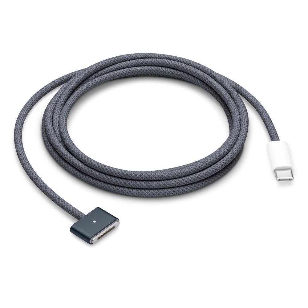 Genuine / Official Apple USB-C to MagSafe 3 Cable (2m) - Midnight.