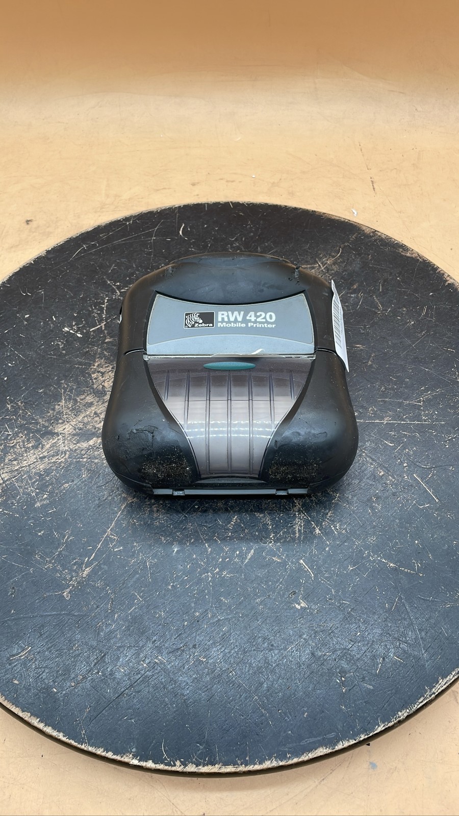 Zebra RW420 Rugged Wireless Thermal Label Printer Handheld Device Unit