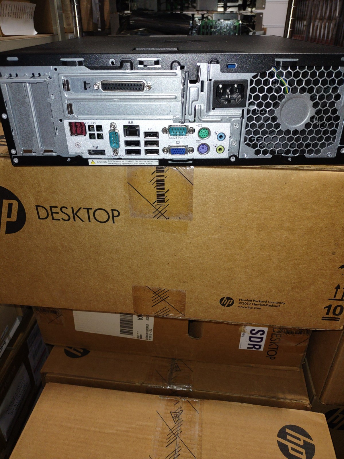 HP RP5800 SFF Desktop PC – Pentium G850 2.90GHz 4GB RAM 500GB HDD Windows 7