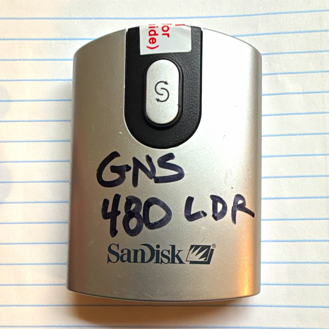SanDisk ImageMate USB CF Memory Card Reader, Model SDDR-92. Garmin GNS-480 