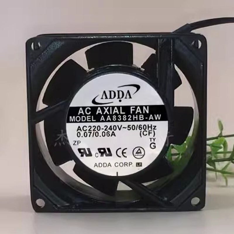 ADDA AA8382HB-AW 8038 AC220V-240V 0.07/0.06A 8CM Axial Cooling Fan