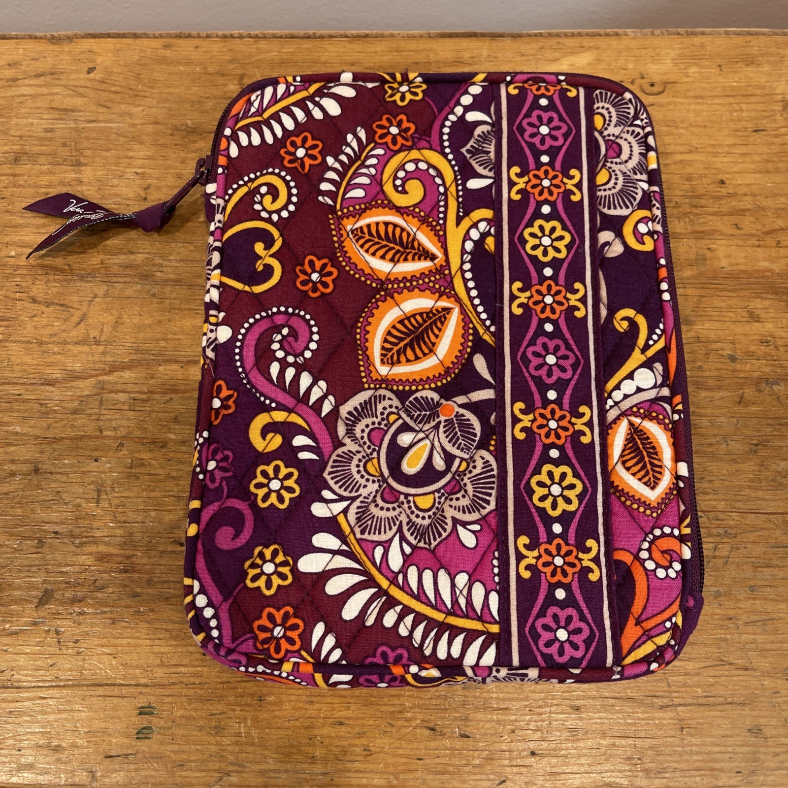 Vera Bradley Safari Sunset Tablet Quilted Sleeve