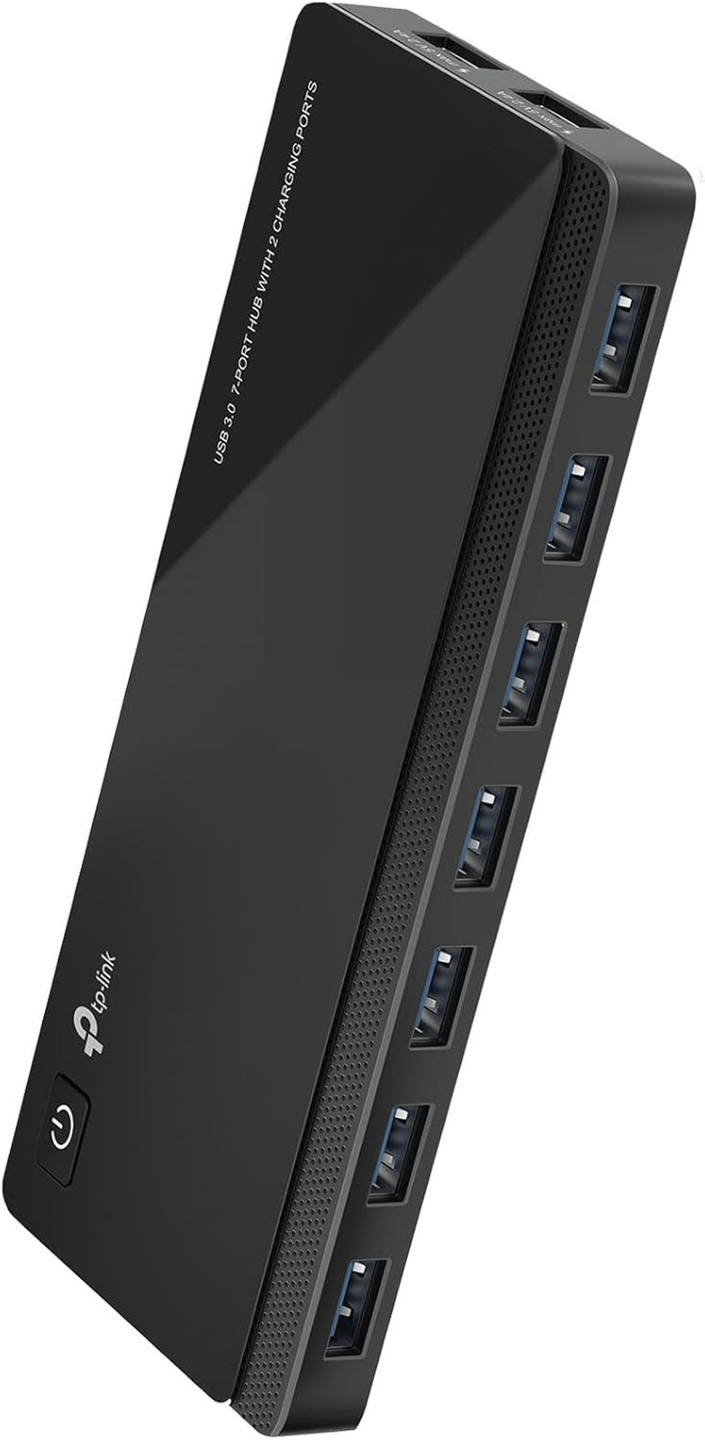 TP-Link Powered USB Hub 3.0 with 7 USB 3.0 Data Ports and 2 Smart Charging USB P
