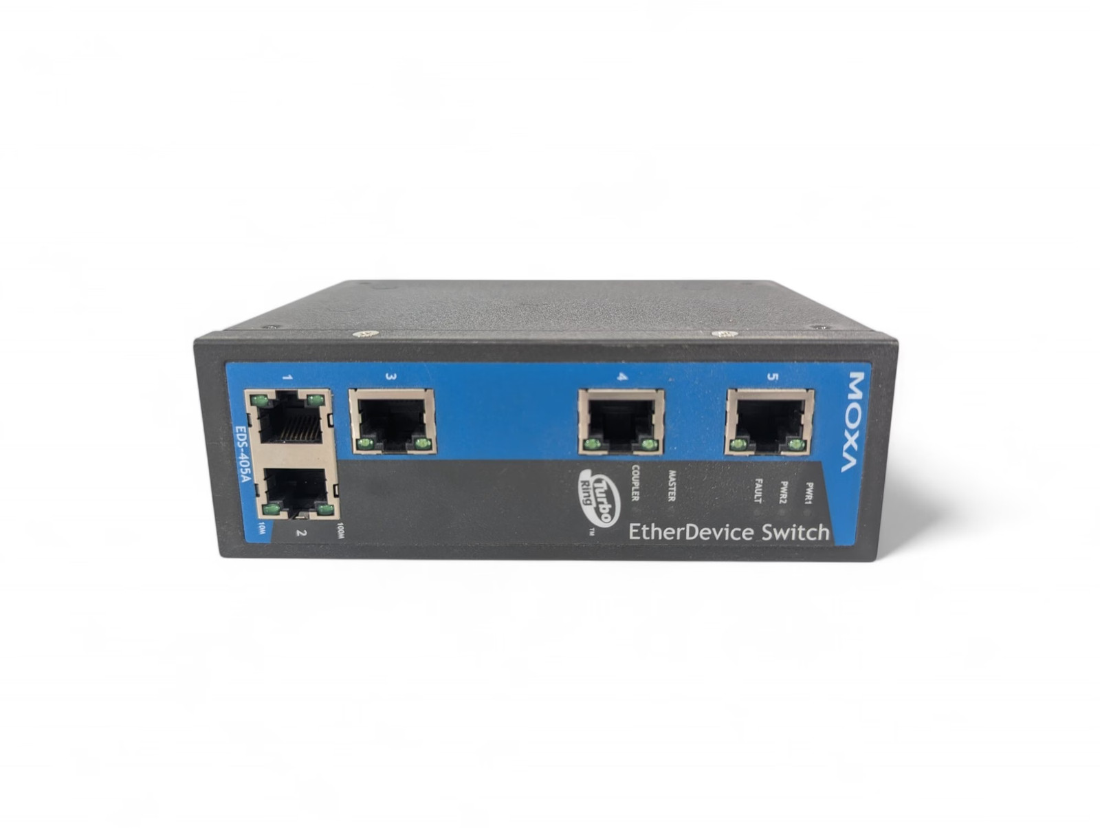 Moxa EDS-405A 5-Port 10/100 Industrial Managed Network Switch TESTED