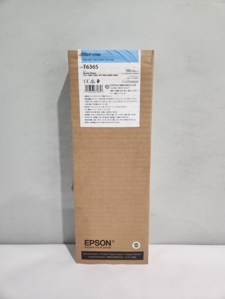 Epson T6365 Light Cyan 700ml Ink Cartridge EXP 2021 07 03