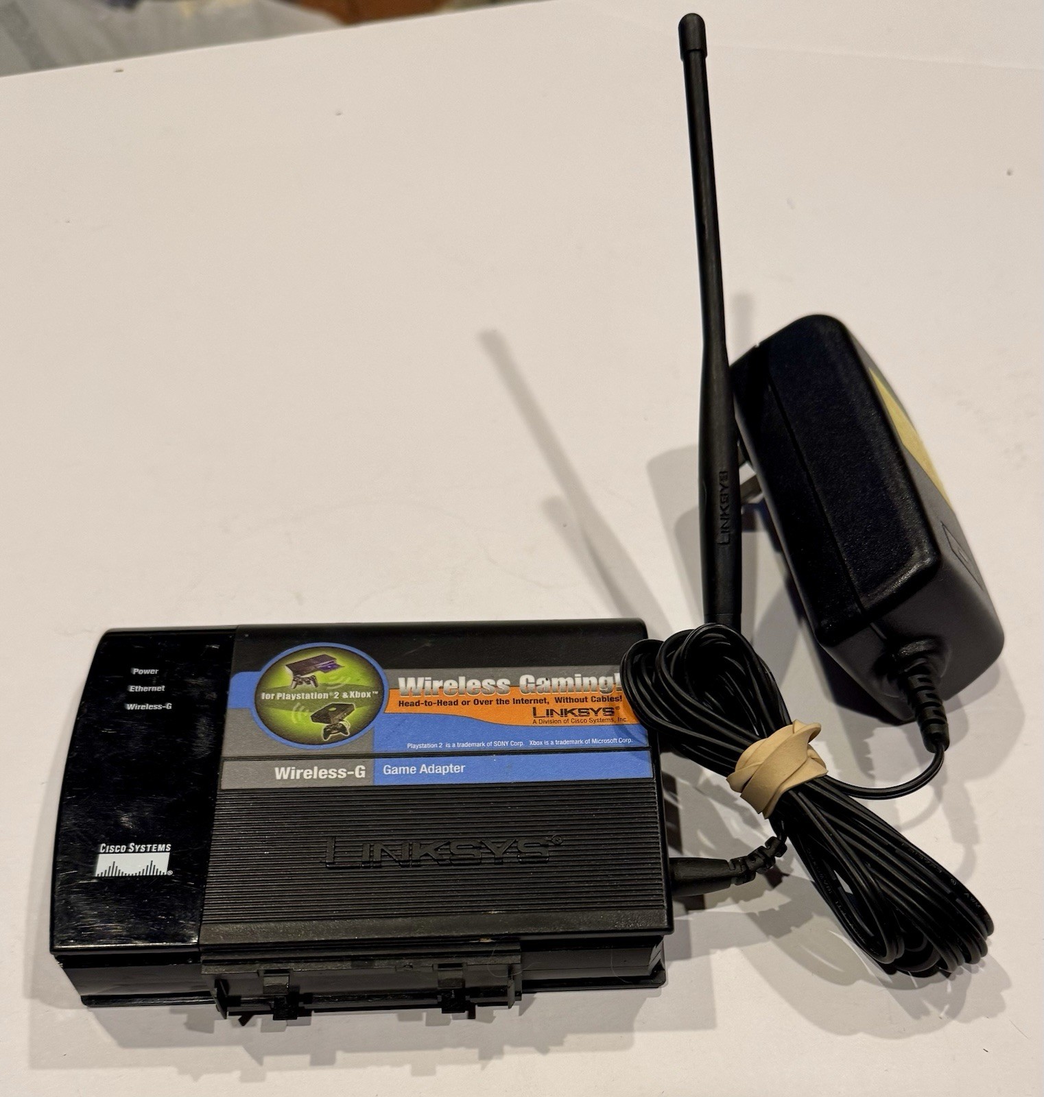 Linksys WGA54G Wireless G Game Adapter Xbox / PS2 (Used)