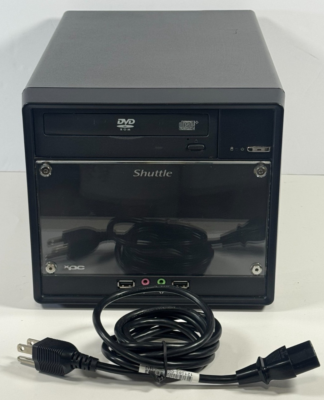 Shuttle XPC SG41 Mini PC Windows XP Pro Pentium E2200 3GB 410GB DVD-ROM Tested