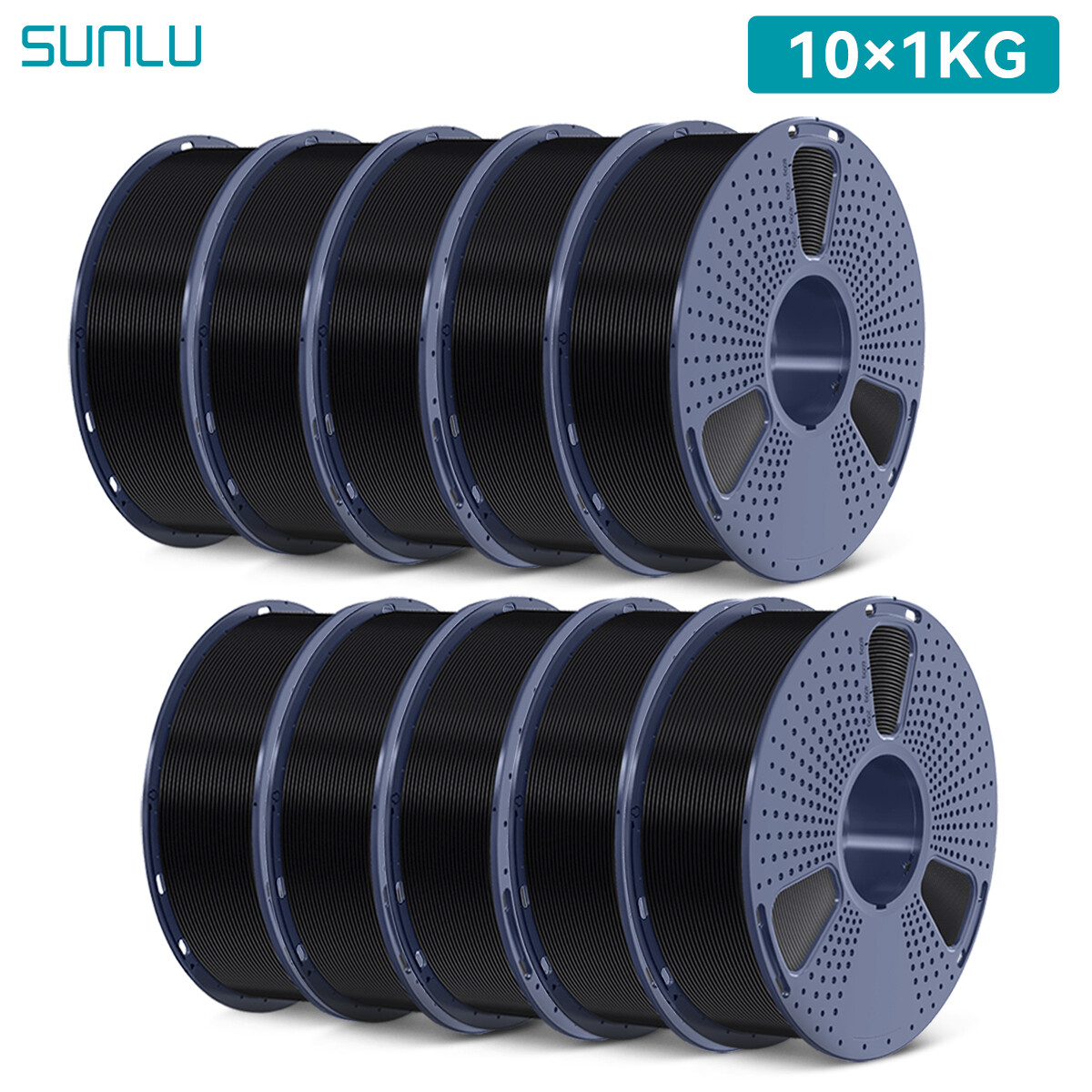 10KG/20KG SUNLU ASA PETG PLA PLA+2.0 PLA-Matte PLA-Meta SILK ABS EABS Filament