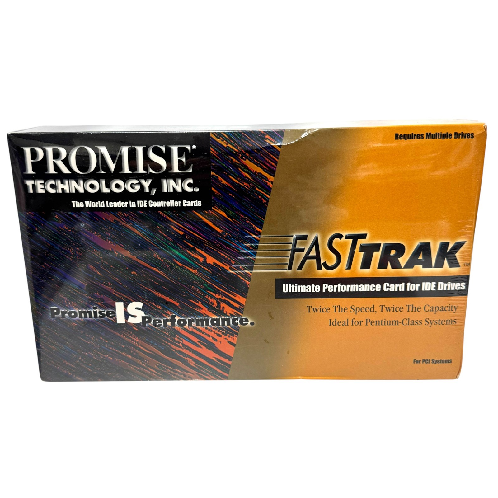 Promise Technology FastTrak IDE RAID Controller Card PCI – New Sealed Vintage