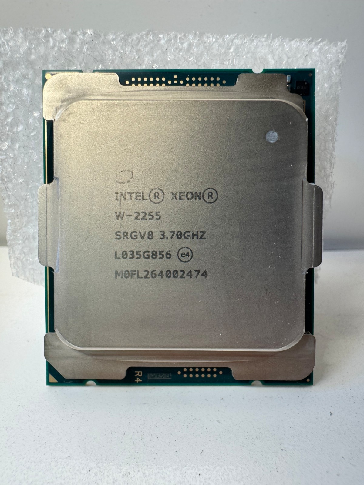 INTEL XEON W-2255 LGA2066 10-CORE SRGV8 3.7GHZ SERVER CPU PROCESSOR