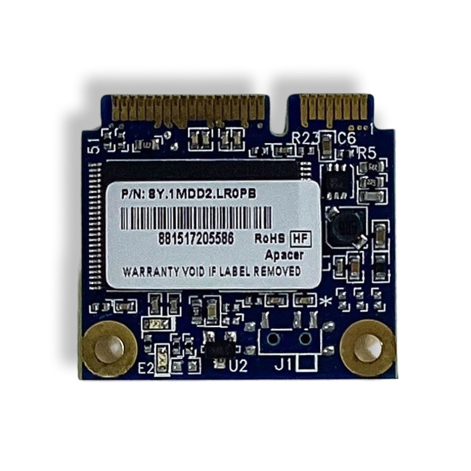 APACER 8Y.1MDD2.LR0PB SMLC SATA 16GB SSD Module F1DD2 LR10B VRRJP