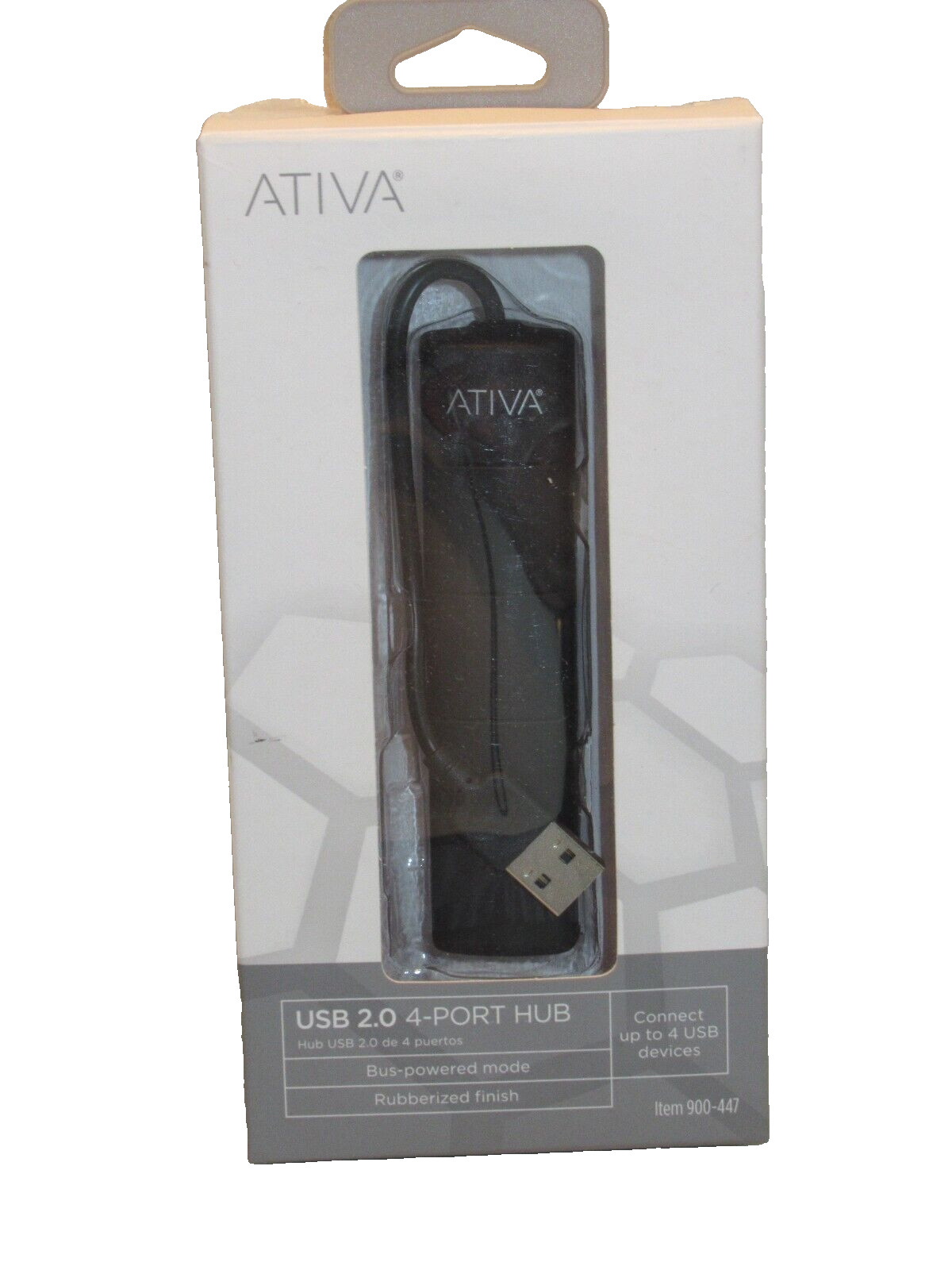 Ativa 2.0 4-Port Hub USB Multi System NEW