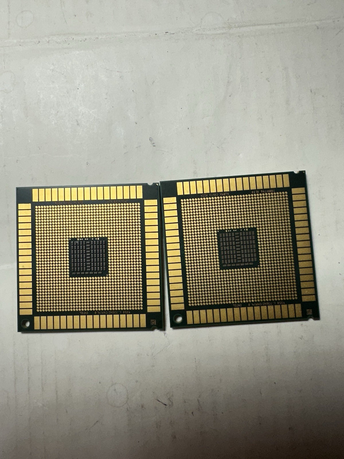 8x HPE 9350 1.73G/4C/24Mb,CPU Only. New Pull. Cpu Only free FedEx. Qty Avail