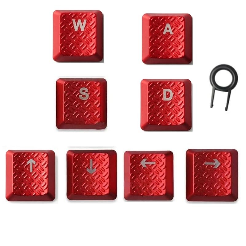 Texture Tactility Backlit Gaming Up Down Right Left WASD Keys Replacement for...
