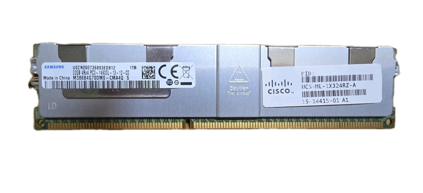 Cisco UCS-ML-1X324RZ-A 32GB DDR3-1866 ECC RDIMM PC3-14900L Server RAM