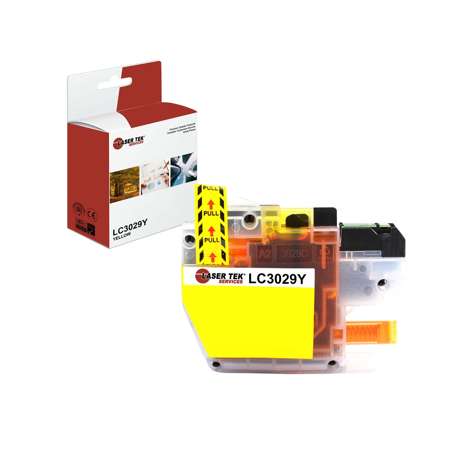 LTS LC-3029 Yellow HY Compatible for Brother MFCJ5830DW Ink Cartridge