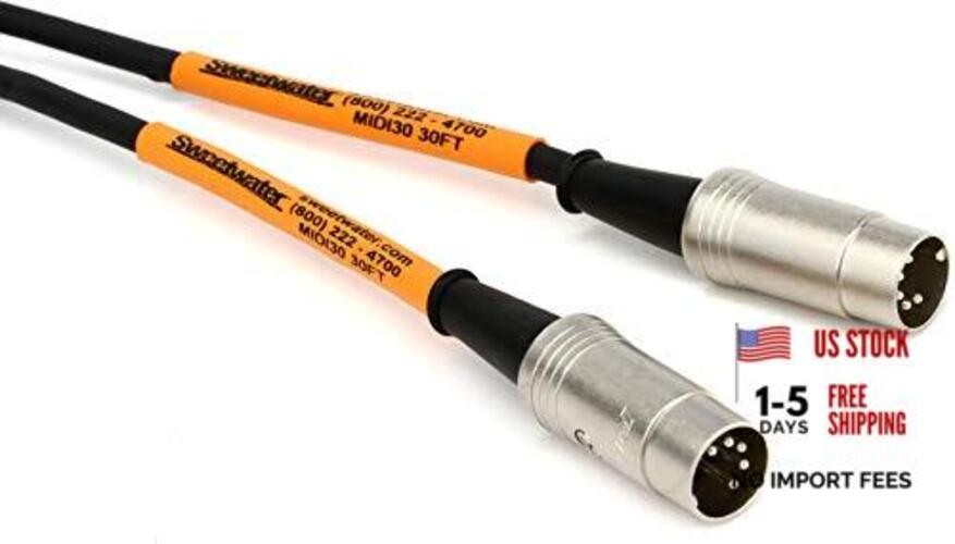 Proco MIDI3-30 Excellines MIDI Cable - 30 Feet