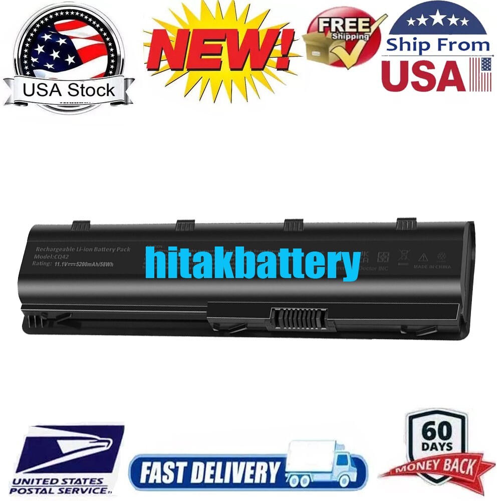 Battery For HP Compaq HSTNN-Q61C HSTNN-Q62C HSTNN-CBOW HSTNN-IB0N HSTNN-IB0X