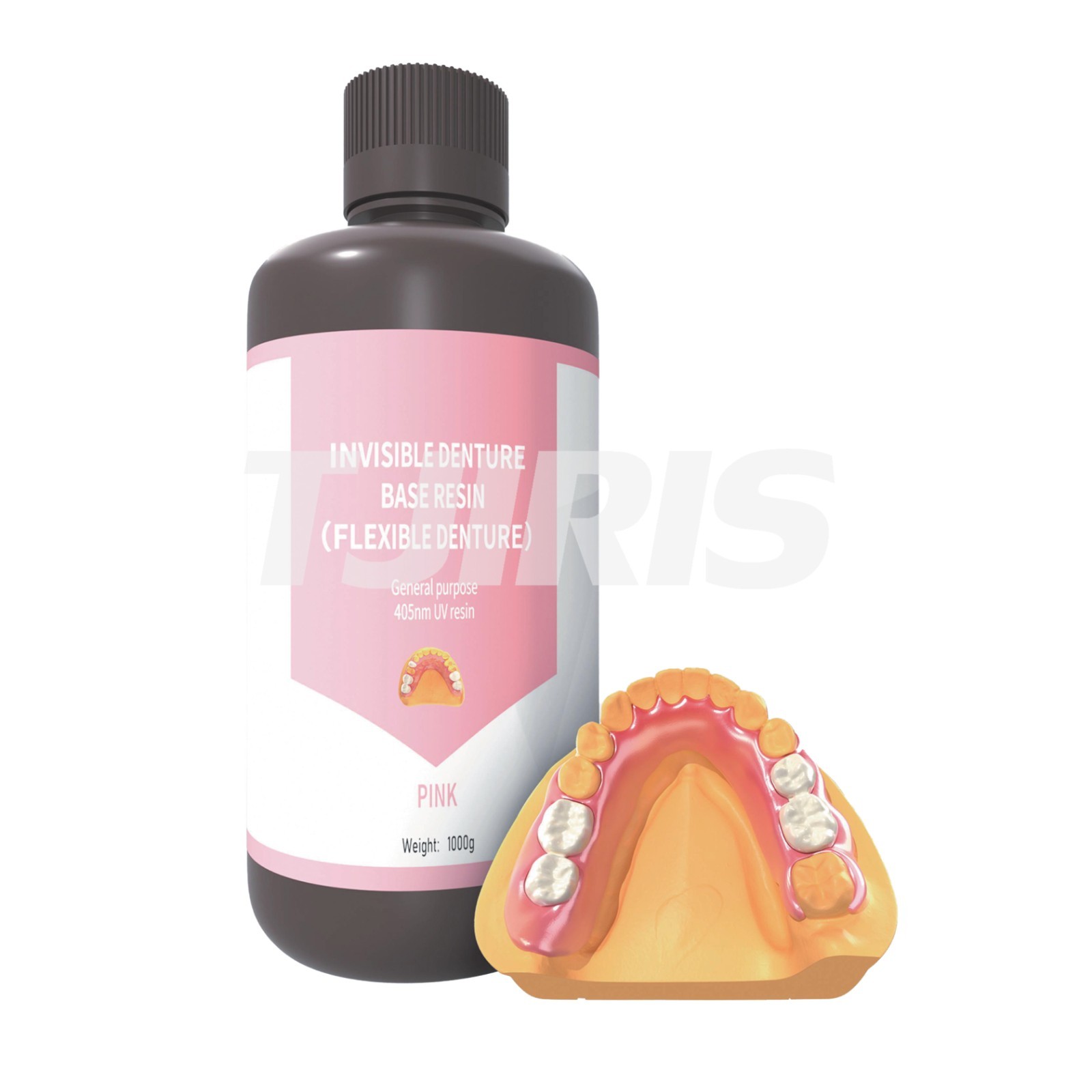 1kg Dental Flexible Invisible Partial Denture Base Resin 3D Printer Resin