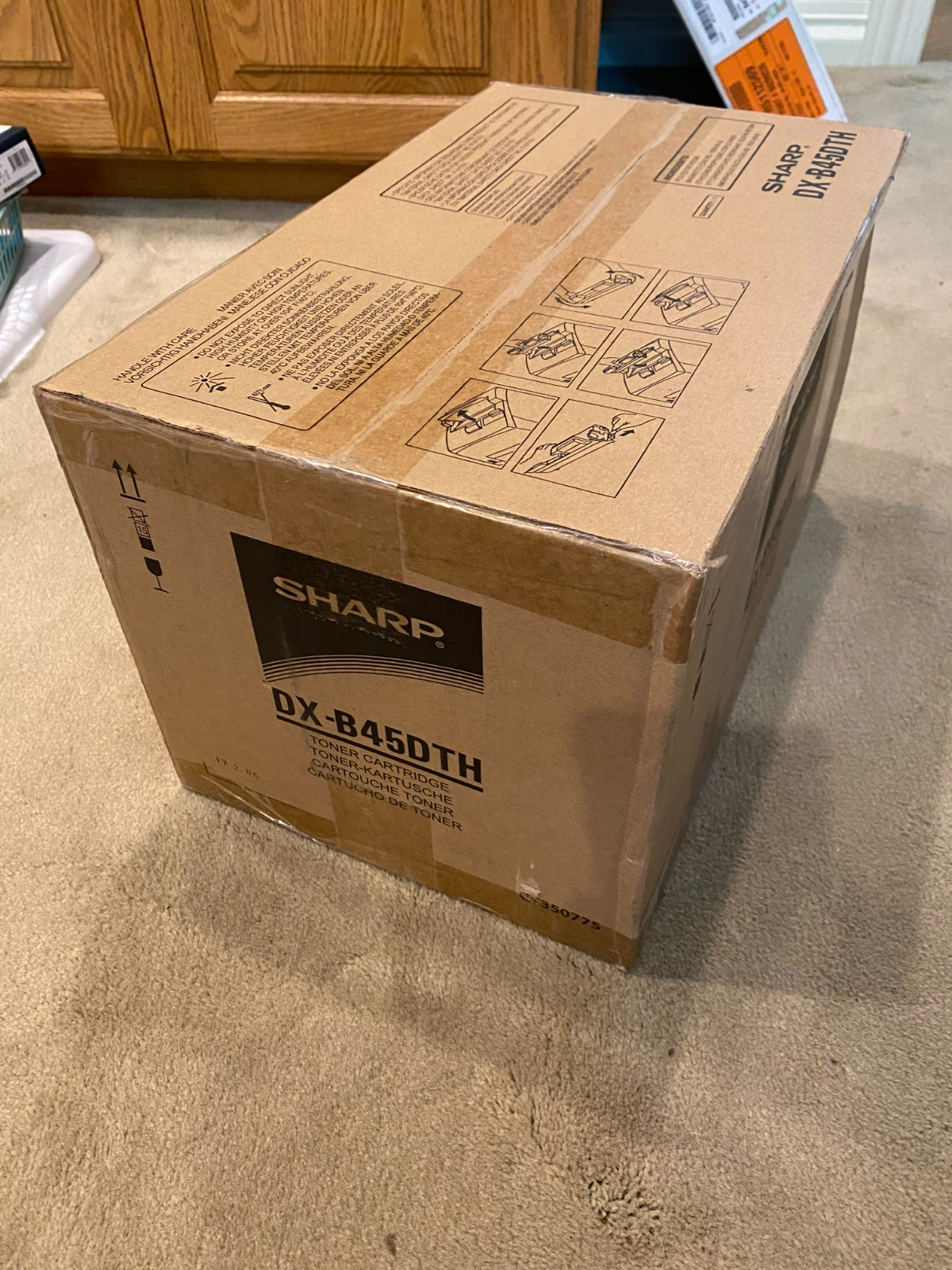Sharp DX-B45DTH Toner Ctg Black for Sharp DX-B450P