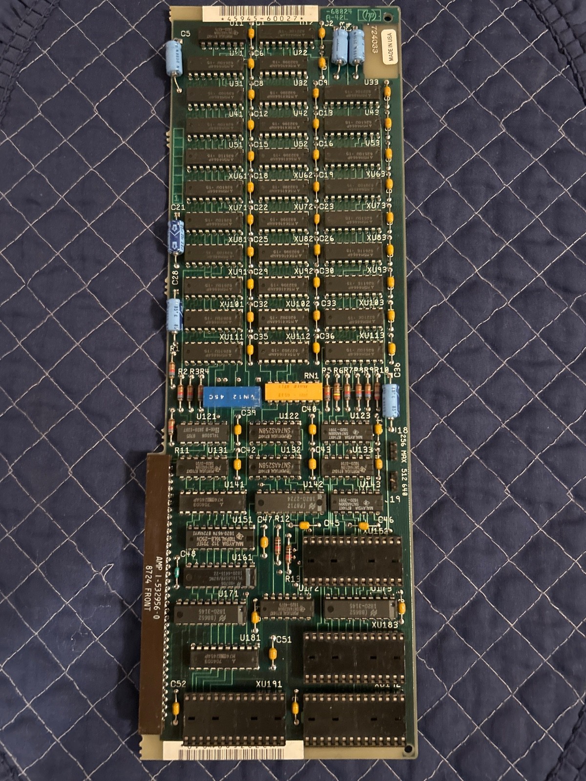 HP Computer 45945-60027  PC / Vectra Daughter Board Remote Control CPU  Free P&H
