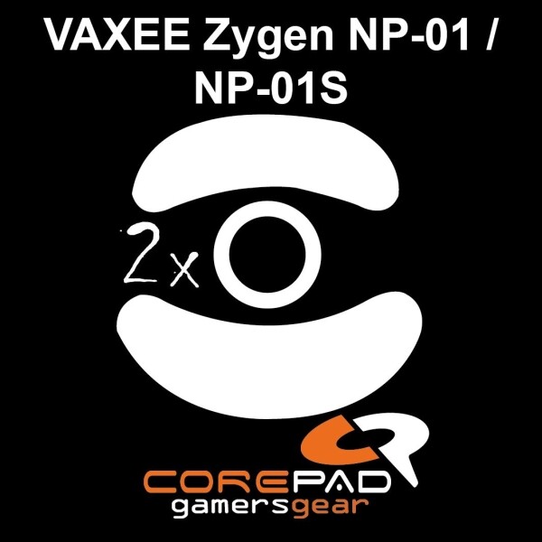 Corepad Skatez Vaxee Zygen NP-01S Wireless Zygen NP-01 Outset AX Mouse Feet PTFE