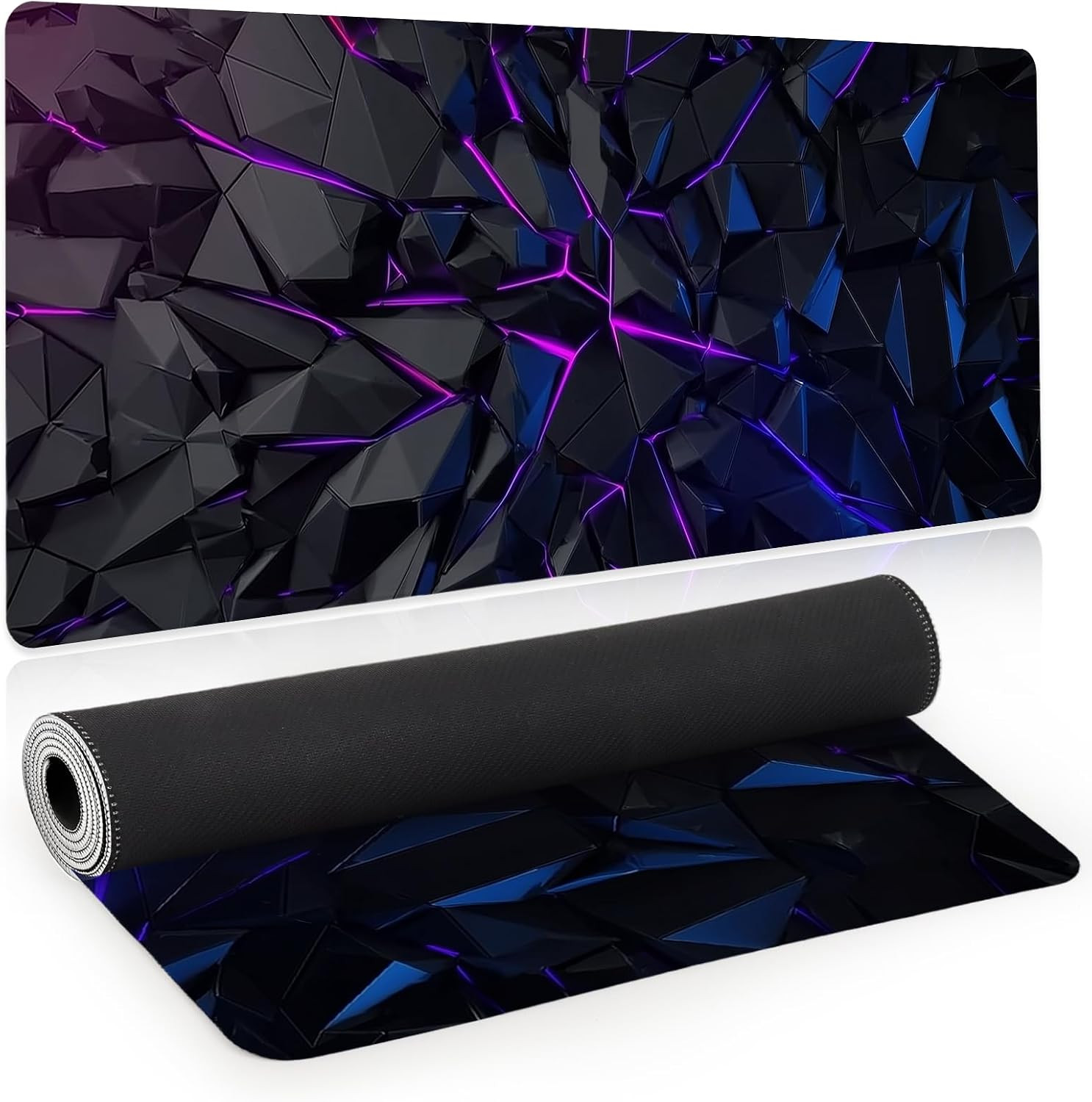 Gaming Mouse Pad, XL Extended Big Computer Mousepad, Large Mouse Pad for Desk