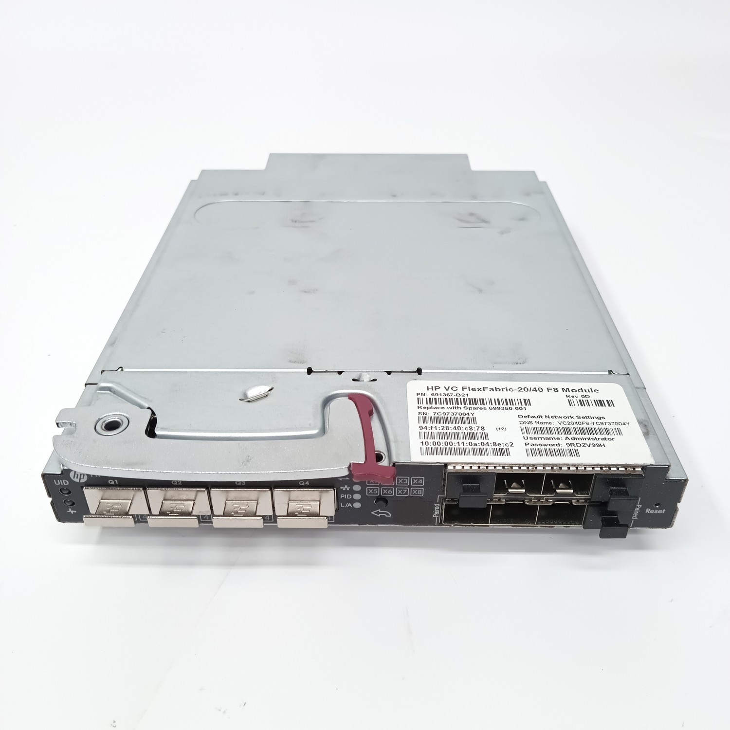 HP Module 691367-B21 699350-001 VC FlexFabric-20/40 F8