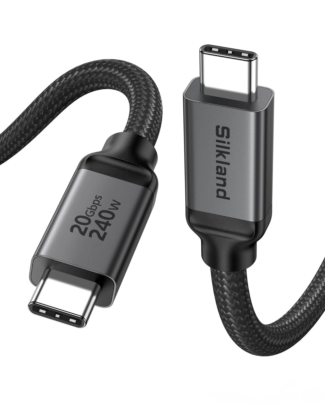 USB4 USB-C Cable 5m 20Gbps 240W 5K/4K@60Hz Thunderbolt 4/3