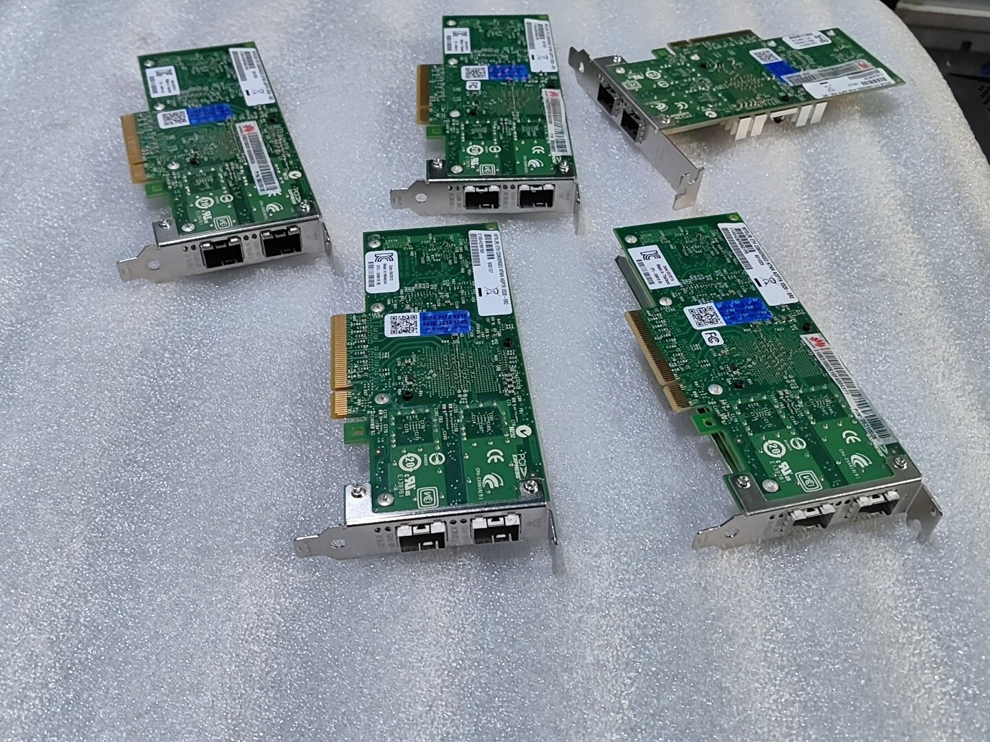 1pcs Intel 82599ES X520-SR2 10GbE Dual Ports Ethernet Adapter w/ Intel Yottamark