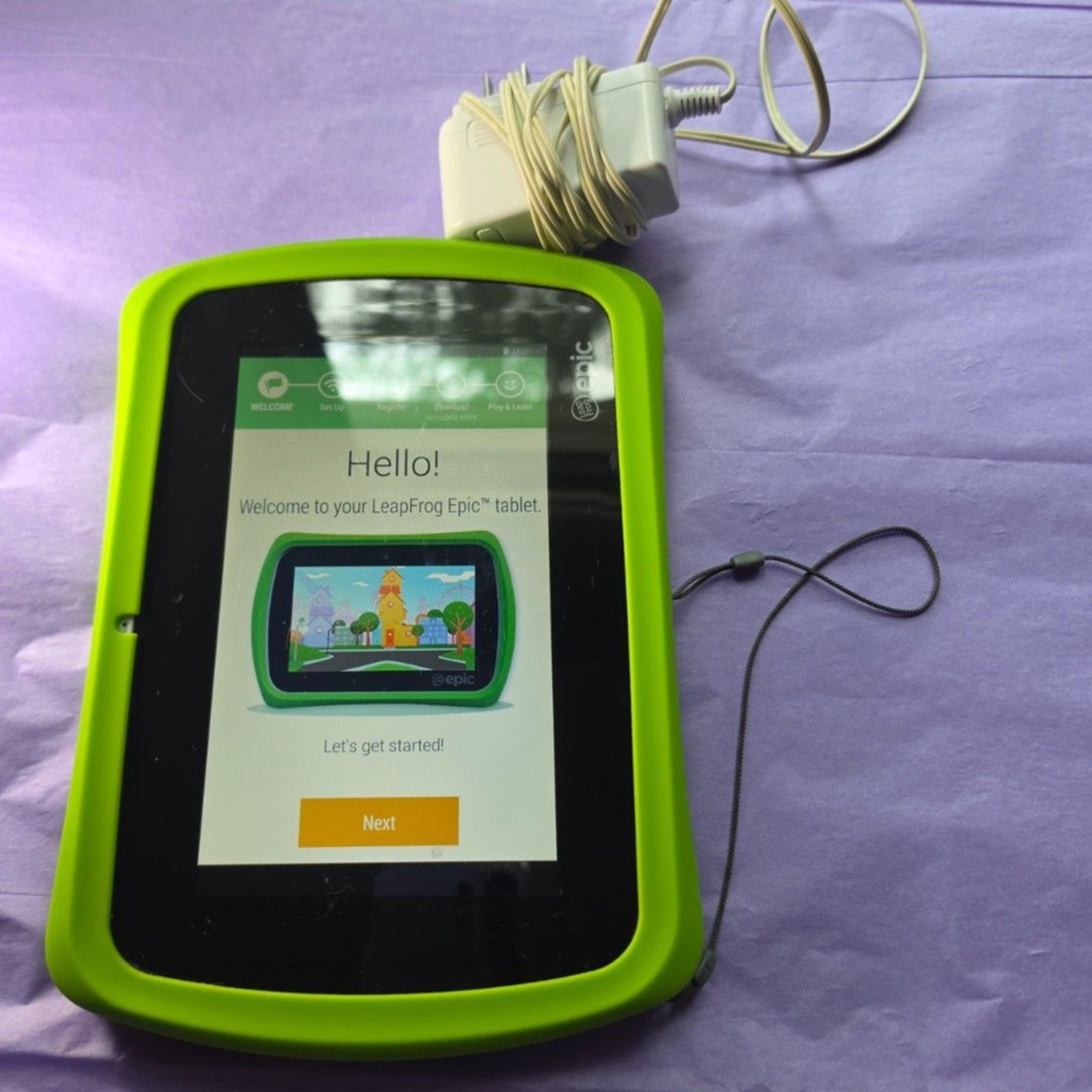 LeapFrog Epic Kids Learning Touch Screen Tablet 7" Wifi 16GB