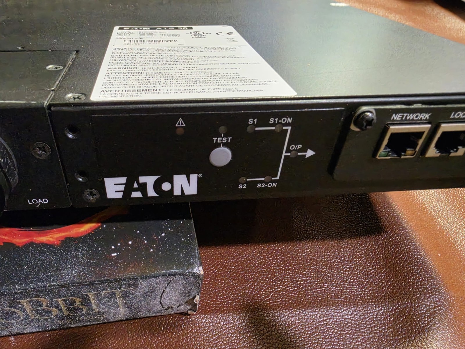 Eaton EATS30N ATS rack Hardwired Data Center PDU