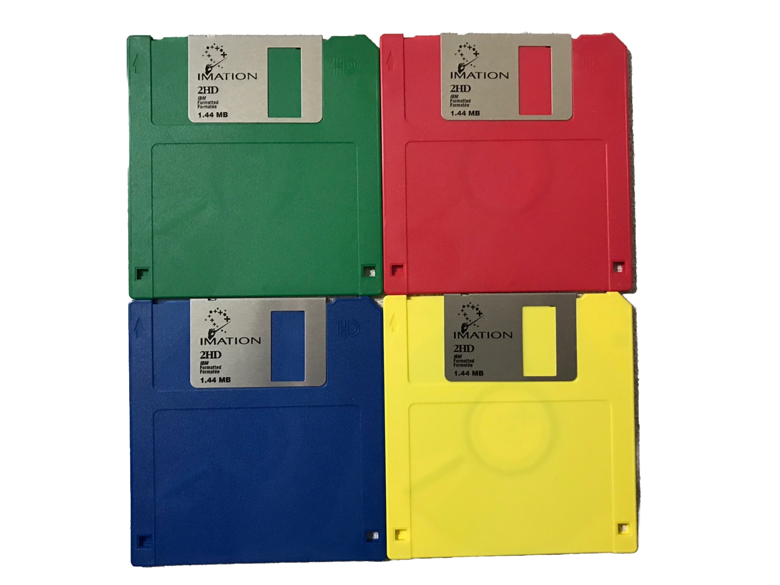 One Floppy Disk 1.44 Mb 3.5 Inch (with Label)