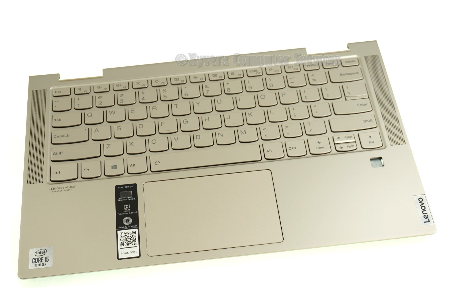 AM1FG000110 GENUINE LENOVO TOP COVER  W KEYBOARD BL C740-14IML 81TC (DD24)