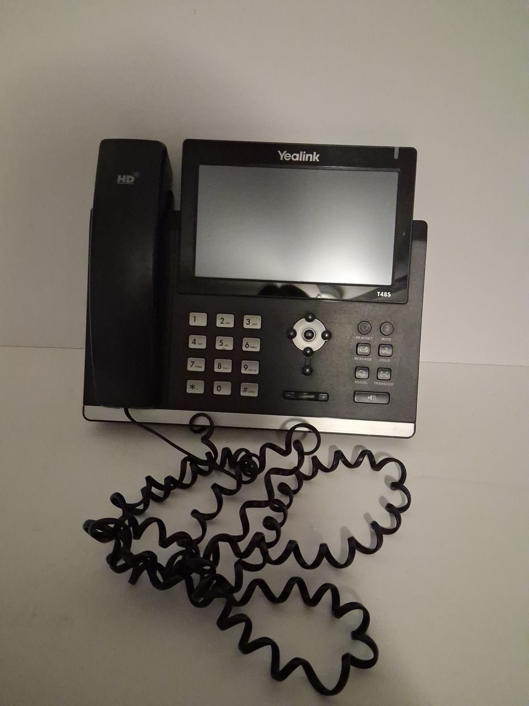 Yealink T48S Ultra Elegant Gigabit IP Phone Touchscreen Office YEA-SIP-T48S