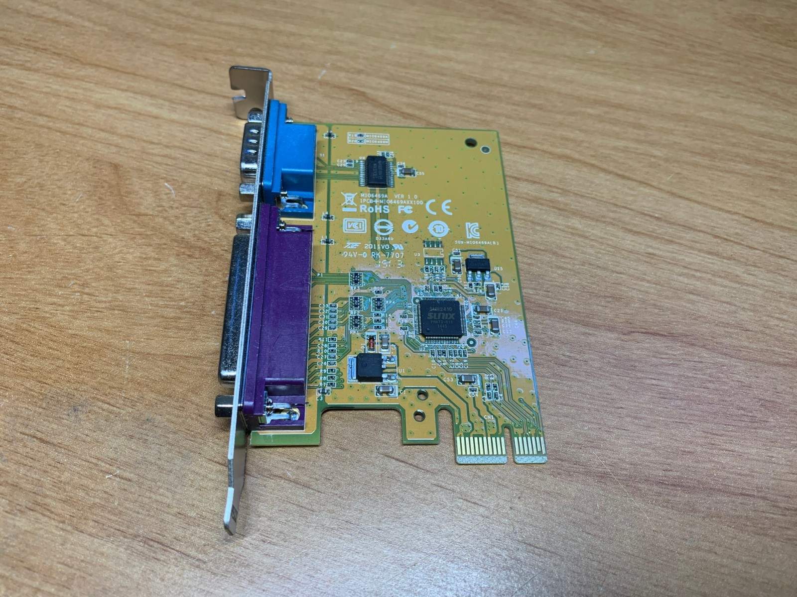 Dell YCJ65 Sunix Serial & Parallel Expansion Multi I/O Card