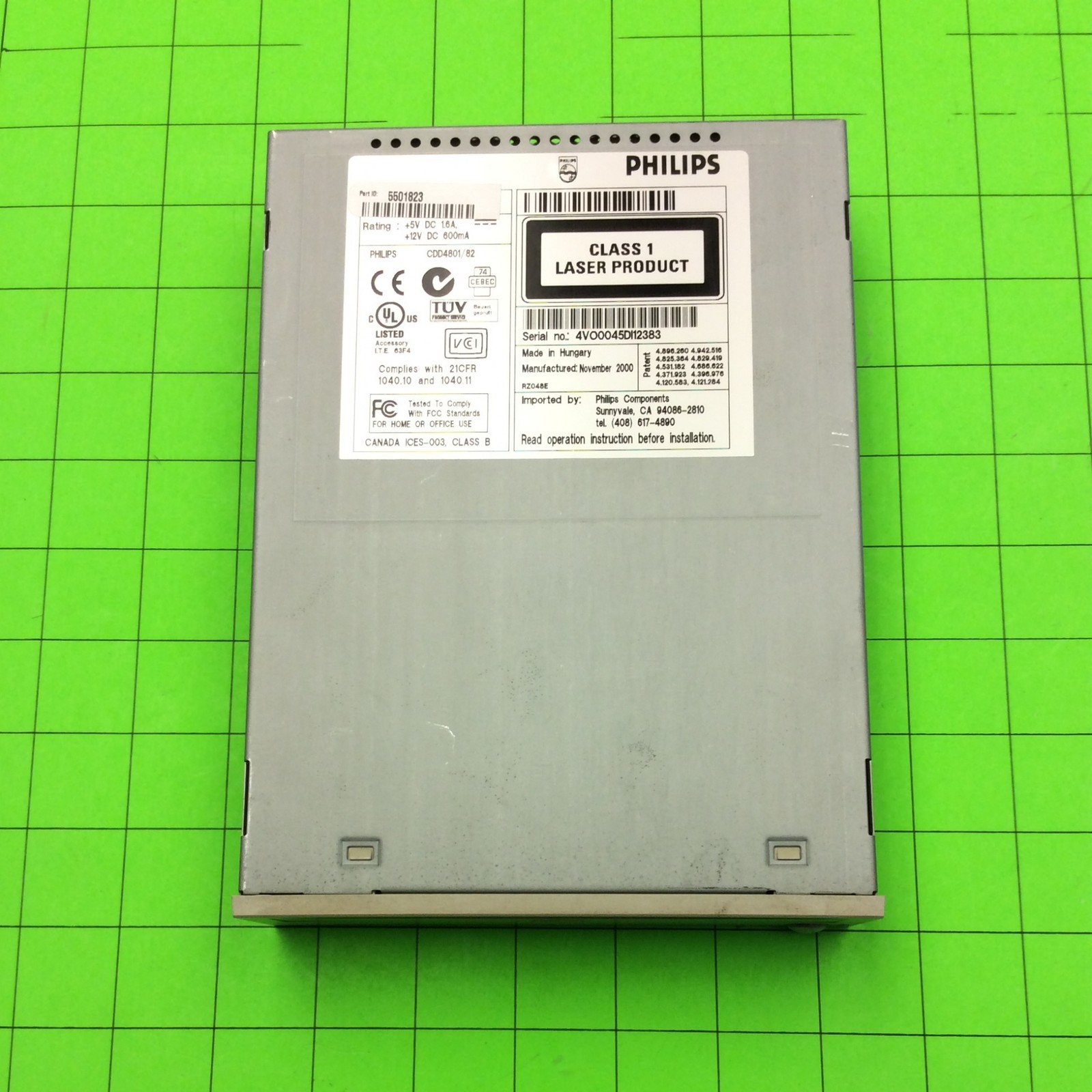 Philips CDD4801/82 Optical Disc Drive