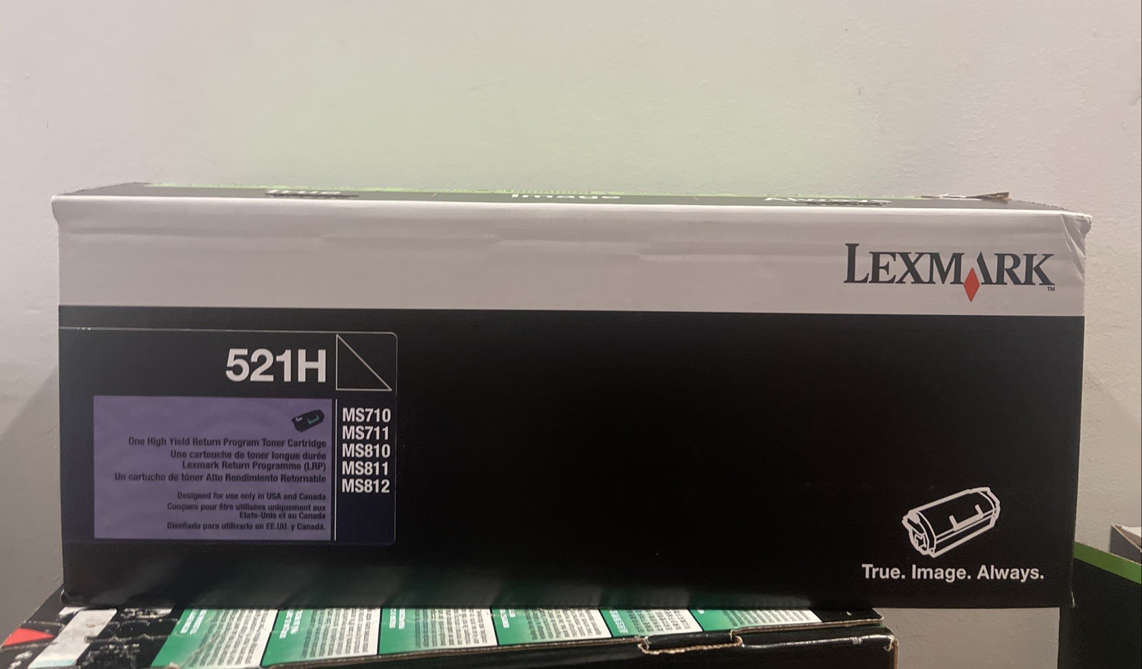 Lexmark 52D1H00 ( 521H ) Black High Yield Toner Cartridge MS710 MS711 MS812 MS81