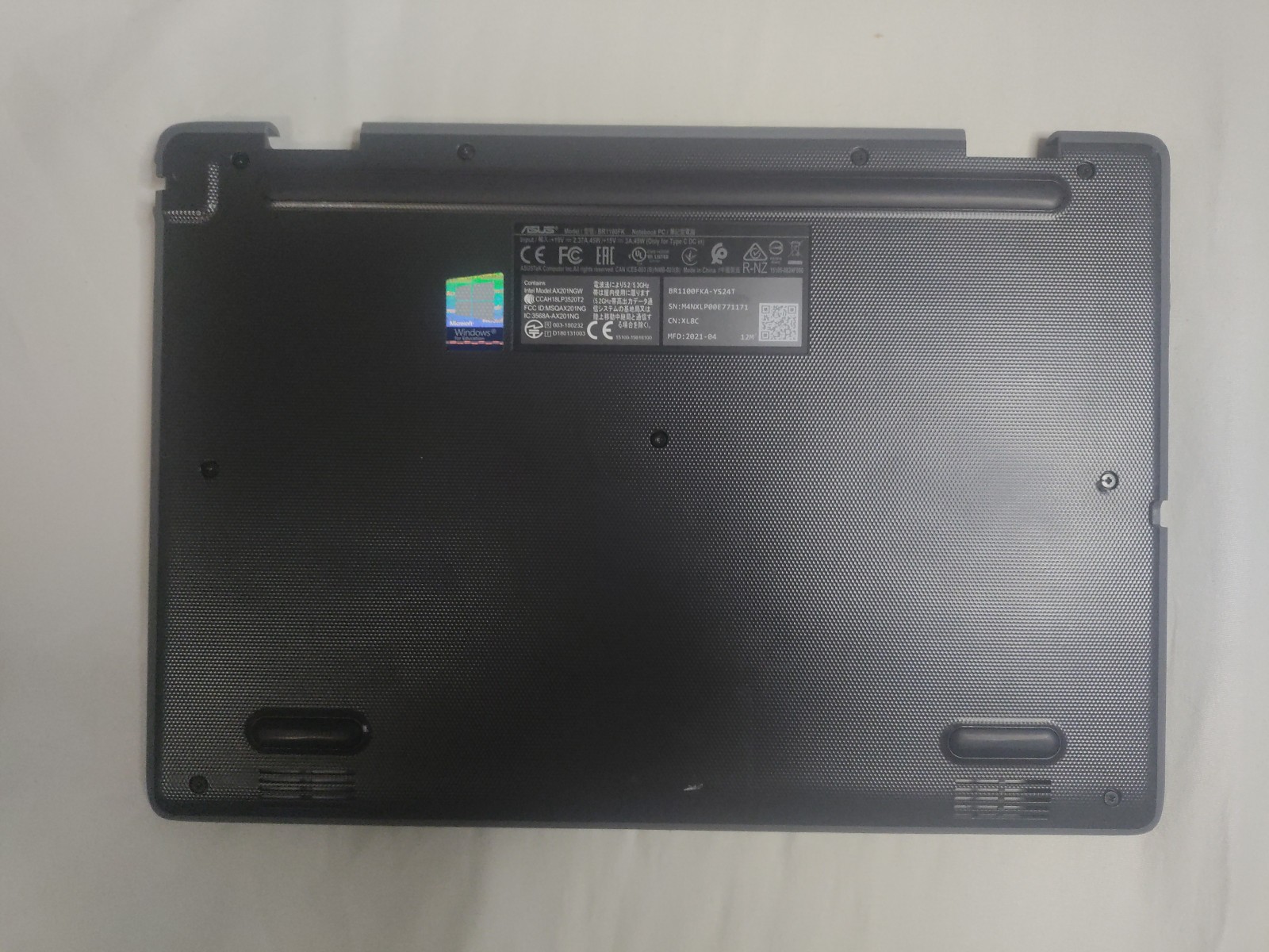 MOSTLY UNTESTED ASUS BR1100FKA Body/Frame + Antennas + Camera