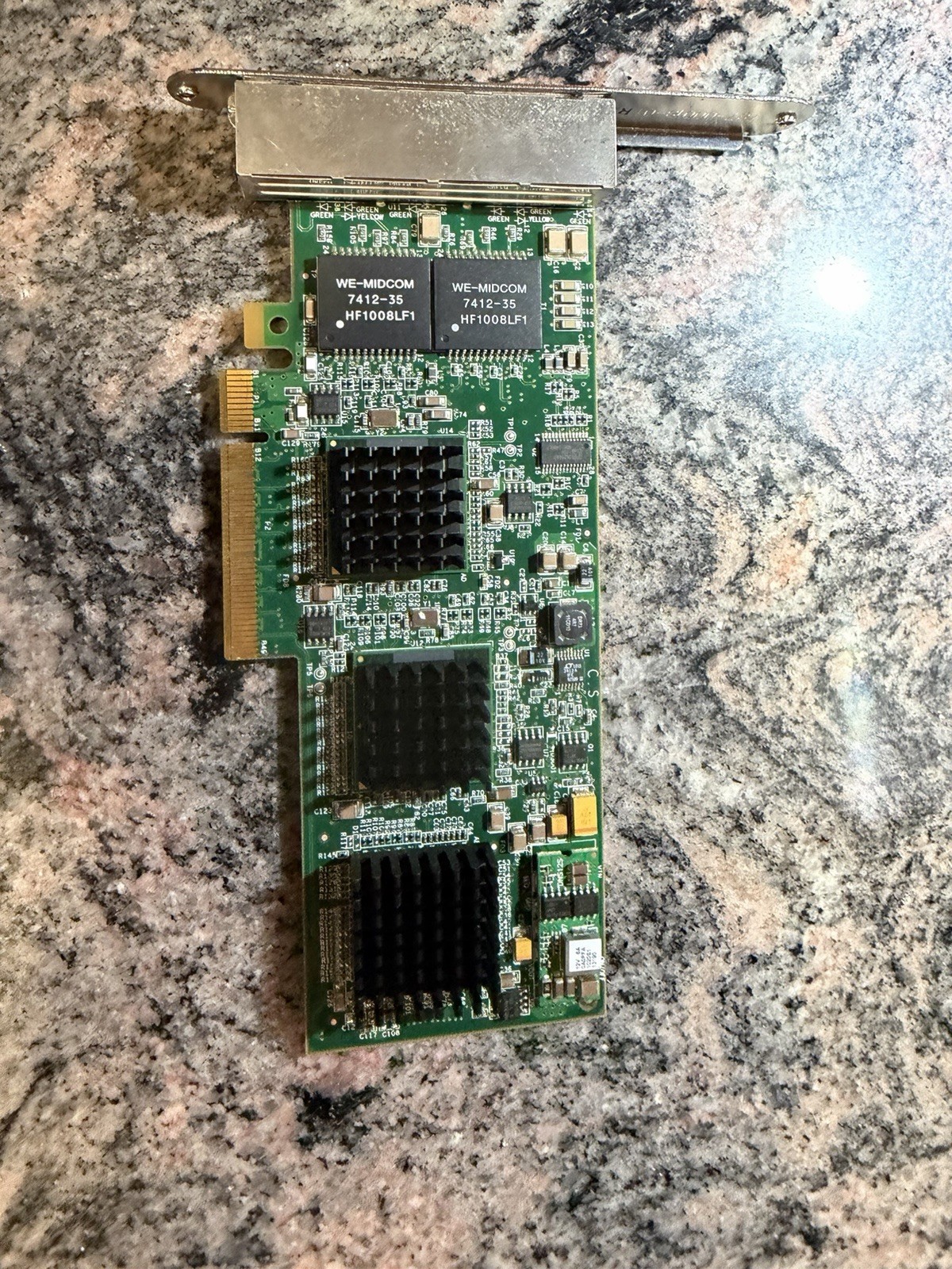 Silicom PEG416-RoHS V:1.5 Quad-Port PCIe Network Adapter Card "Q6D"