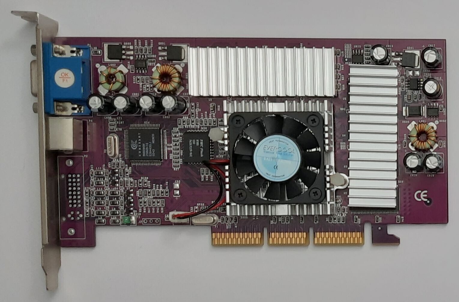 Palit GeForce3 Ti 200 AGP Graphics Card (Nvidia, 128MB, Retro, 2002)