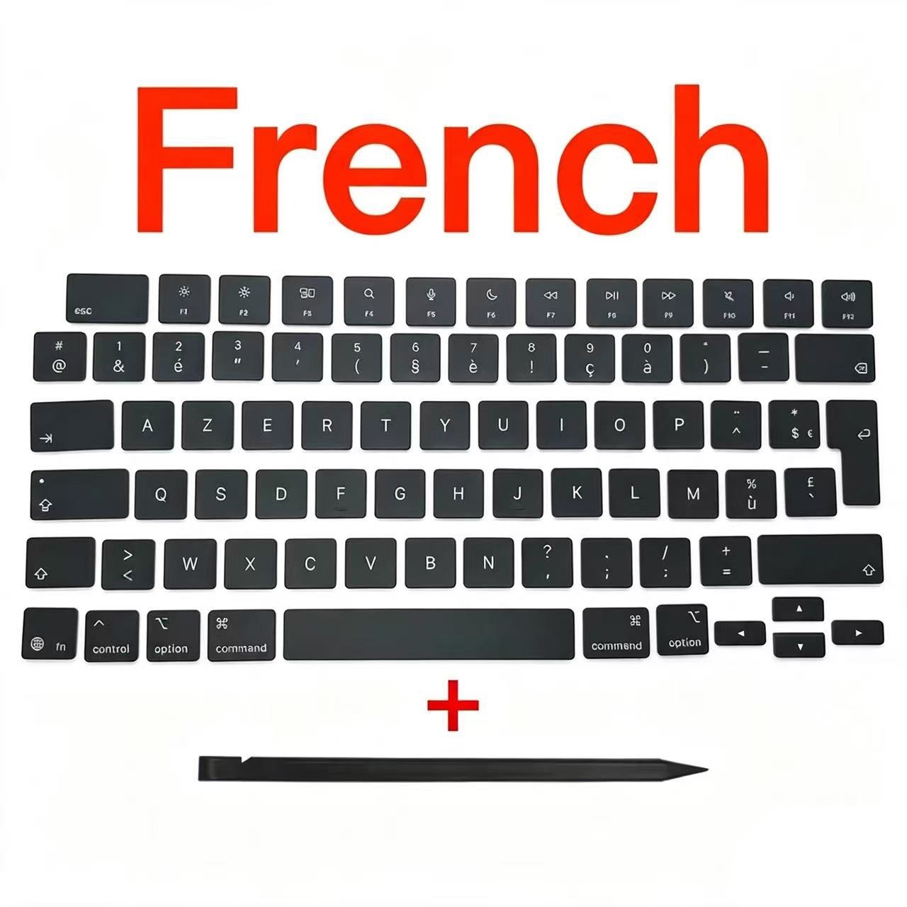 New Laptop Keycap French For MacBook Pro 14 inch M5 A3434 EMC 8896 2025 Year