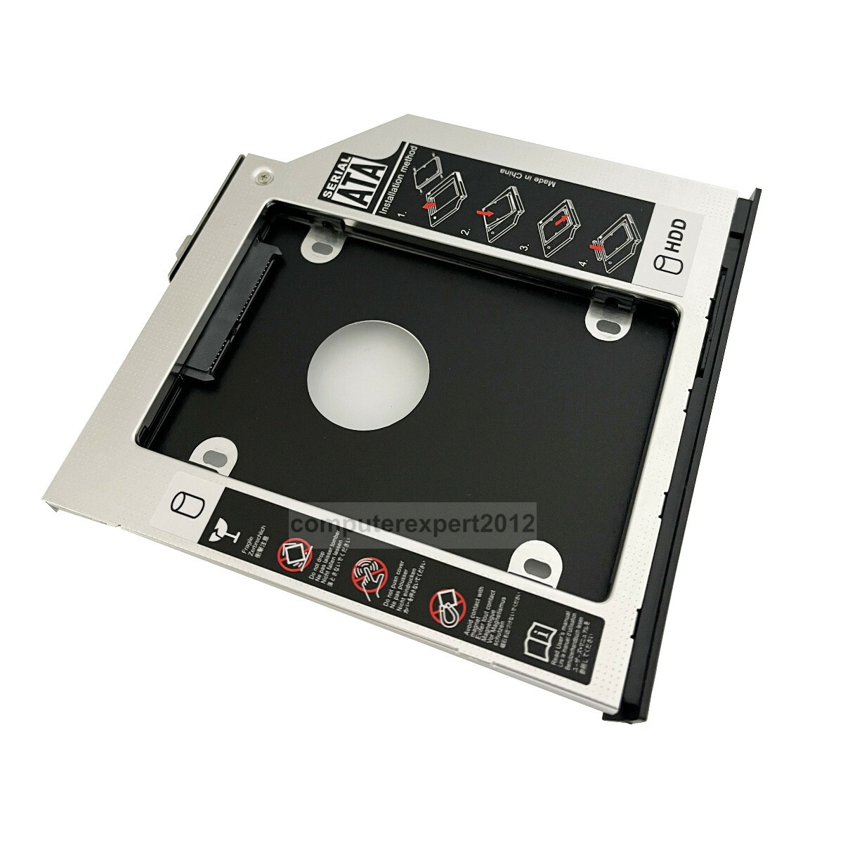 Bezel Metal Bracket 2nd HDD SSD Hard Drive Caddy For HP ZBook 15 ZBook 17 G1 G2