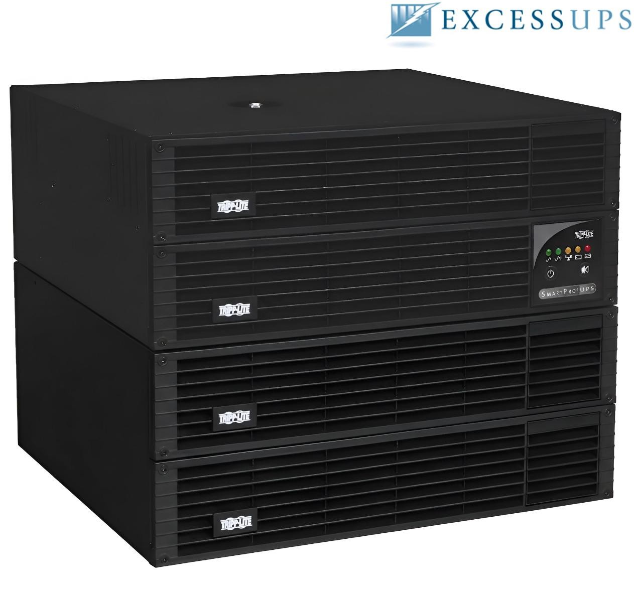 Tripp Lite SmartPro 3000VA 2880W RM 4U 120V 30A SMART3000CRMXL + BP48V48RT4U ...