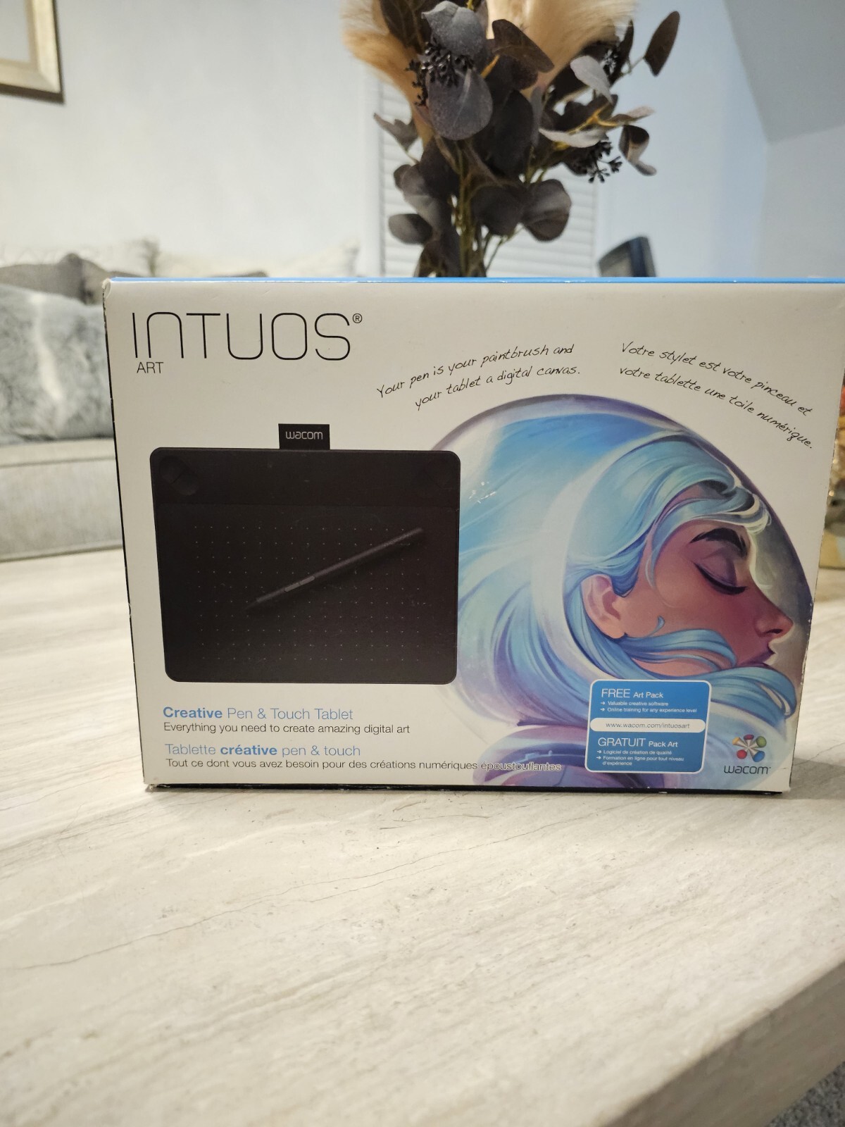 Wacom Intuos Art CTH-490/KO Graphics Drawing Tablet Touch Japan