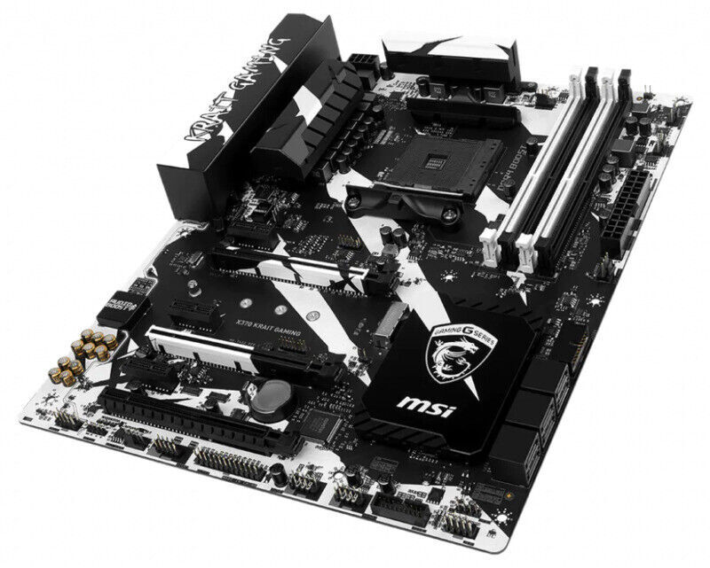 MSI X370 KRAIT GAMING Motherboard AMD X370 Socket AM4 DDR4 ATX M.2 HDMI DVI-D