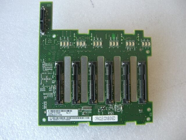 SUN ORACLE 7039459 / 511-1246 6-Slot Disk Backplane w/ warranty TESTED qty avail